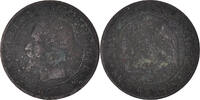 Frankreich Centime Münze, Napoleon III, Napoléon III, Rouen, S+ -