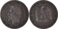 Frankreich Centime Münze, Napoleon III, Napoléon III, Lyon, S+ -