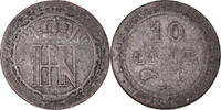 Deutsch Staaten 10 Centimes Münze, WESTPHALIA, Jerome, Cassel, S -