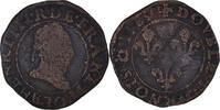 Frankreich Double Tournois 1589 Rouen Münze, Henri III, Rouen, S, Kupfer S 32,95 EUR  zzgl. 4,95 EUR Versand