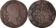 Spanien 8 Maravedis Münze, Ferdinand VII, Segovia, S, Kupfer, KM:486.1 -