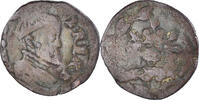 Spanische Niederlande Courte Münze, Philippe II, Anvers, S, Kupfer -