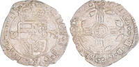Spanische Niederlande Patard Münze, Charles II, Bruges, SS, Silber -