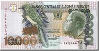 Saint Thomas and Prince 10,000 Dobras Geldschein, UNZ -