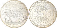 Frankreich 10 Euro 2015 Paris Astérix Fraternité (Astérix chez les belges) VZ