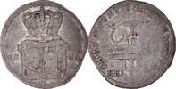 Deutsch Staaten 3 Kreuzer, Groschen Münze, WURTTEMBERG, Friedrich II -
