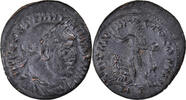Follis 312-313 Rome Münze, Constantine I, Rome, S+, Bronze, RIC:343