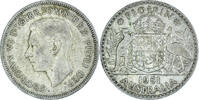 Australien Florin Münze, George VI, Melbourne, SS, Silber, KM:48 -