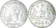 Frankreich 100 Francs Münze, SS, Silber, KM:1002, Gadoury:906 -