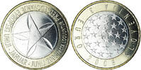 Slowenien 3 Euro UNZ, Bi-Metallic, KM:81 -