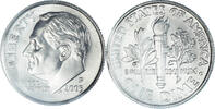 Dime 2005 P Vereinigte Staaten Münze, U.S. Mint, Philadelphia, satin finish STGL