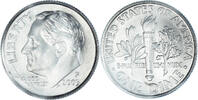 Dime 2005 P Vereinigte Staaten Münze, U.S. Mint, Philadelphia, satin finish STGL