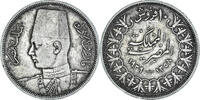 Ägypten 10 Piastres Münze, Farouk, British Royal Mint, SS -