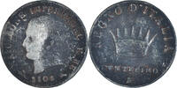 Italien Staaten Centesimo Münze, KINGDOM OF NAPOLEON, Napoleon I -