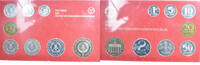 GERMAN-DEMOCRATIC REPUBLIC 1 pfennig to 5 mark Münze, Berlin, STGL -