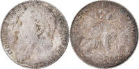50 Centimes 1901 Brussels Belgien Münze, Leopold II, Brussels, legend in dutch, VZ VZ