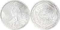 Frankreich 10 Euro Semeuse, Monnaie de Paris, VZ+, Silber -