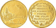 Free city of Frankfurt Ducat Free imperial city of Frankfurt, Kontribution, Frankfurt, Gold, VZ -