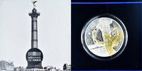 Frankreich 10 Euro génie de la Bastille, Monnaie de Paris, BE, STGL -
