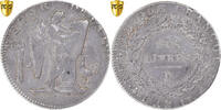 Frankreich Écu de 6 livres non daté Münze, Rouen, Pedigree, PCGS -