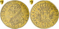 Frankreich Louis d'or aux palmes 1774 A Münze, Louis XVI, Paris, Pedigree AU58