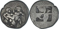 Drachm Münze, Thrace, Thasos, S+, Silber, SNG-Cop:1014 -