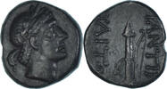Æ Münze, Cimmerian Bosporos, Pantikapaion, SS+, Bronze -