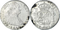 Spanien 8 Reales Münze, Charles IV, Lima, JP, SS+, Silber, KM:97 -