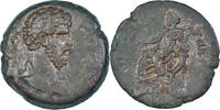 Drachm Münze, Egypt, Aelius Caesar, Alexandria, SS, Bronze -