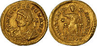 Solidus Leo I, Thessalonica, Pedigree, Gold, SS+, RIC:X-620 -