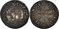 Großbritannien Penny Anglo-Saxon, Æthelred II, Bath, Silber -