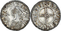 Großbritannien Penny Münze, Anglo-Saxon, Cnut, Thetford, VZ -