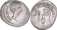 Denarius Octavian, Central Italy, Silber, VZ, Crawford:538/1 -