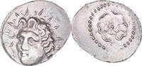 Drachm Münze, Rhodos, Rhodes, VZ, Silber -