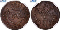 Venezuela 1/4 Réal Ferdinand VII, Caracas, Kupfer, NGC, KM:2 -