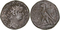 Tetradrachm Münze, Egypt, Nero, Alexandria, SS, Billon, RPC:I-5284 -
