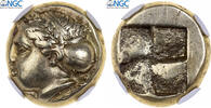 Hekte Ionia, Phocaea, Electrum, NGC, Bodenstedt:102 -