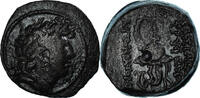 Æ Münze, Seleukid Kingdom, Diodote Tryphon, S+, Bronze -