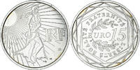 Frankreich 15 Euro Semeuse, Monnaie de Paris, VZ+, Silber, KM:1535 -