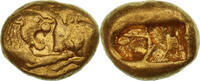 Stater ca. 564/53-550/39 BC Sard Lydia, Kroisos, Sardis, Gold, NGC, S+