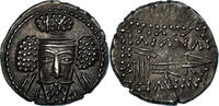 Drachm Münze, Parthia (Kingdom of), Vologases V, Ekbatana, VZ -
