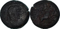 Drachm Münze, Egypt, Hadrian, Alexandria, S+, Bronze, RPC:III-5717 -