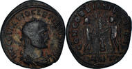 Follis Münze, Diocletian, Antioch, S+, Bronze -