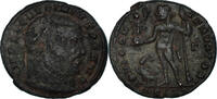 Follis Münze, Licinius I, Siscia, S+, Bronze -