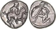 Stater Münze, Cilicia, Tarsos, SS+, Silber, SNG-vonAulock:5913 -