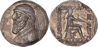 Tetradrachm Münze, Parthia (Kingdom of), Mithradates II -