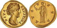 Aureus Diva Faustina I, Rome, Gold, VZ, RIC:III-356a -