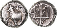 Hemidrachm Münze, Thrace, Byzantium, SS, Silber -