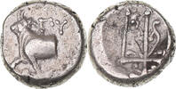 Hemidrachm Münze, Thrace, Byzantium, SS, Silber -