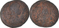 Follis Münze, Gratian, Constantinople, SGE+, Bronze -